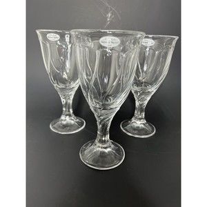 Noritake Sweet Swirl water goblets set of 3
